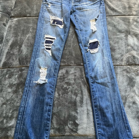 7 for all mankind distressed jeans - Picture 3 of 5